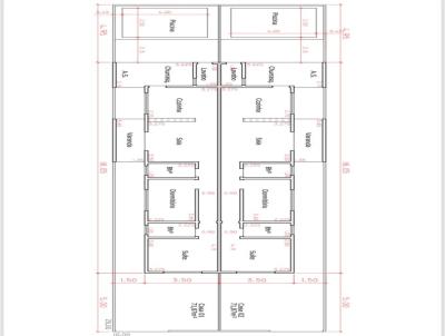 Casa para Venda, em Itanham, bairro Balnerio Gaivota, 2 dormitrios, 2 banheiros, 1 sute, 2 vagas