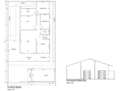 Casa para Venda, em Itanha�m, bairro Jardim Regina, 3 dormit�rios, 3 banheiros, 1 su�te, 1 vaga