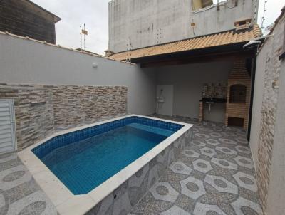 Casa para Venda, em Itanhaém, bairro Jardim Grandesp, 2 dormitórios, 2 banheiros, 1 suíte, 2 vagas