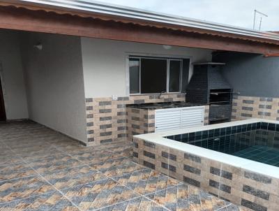 Casa para Venda, em Itanhaém, bairro Nova Itanhaém, 2 dormitórios, 1 banheiro, 2 suítes, 2 vagas